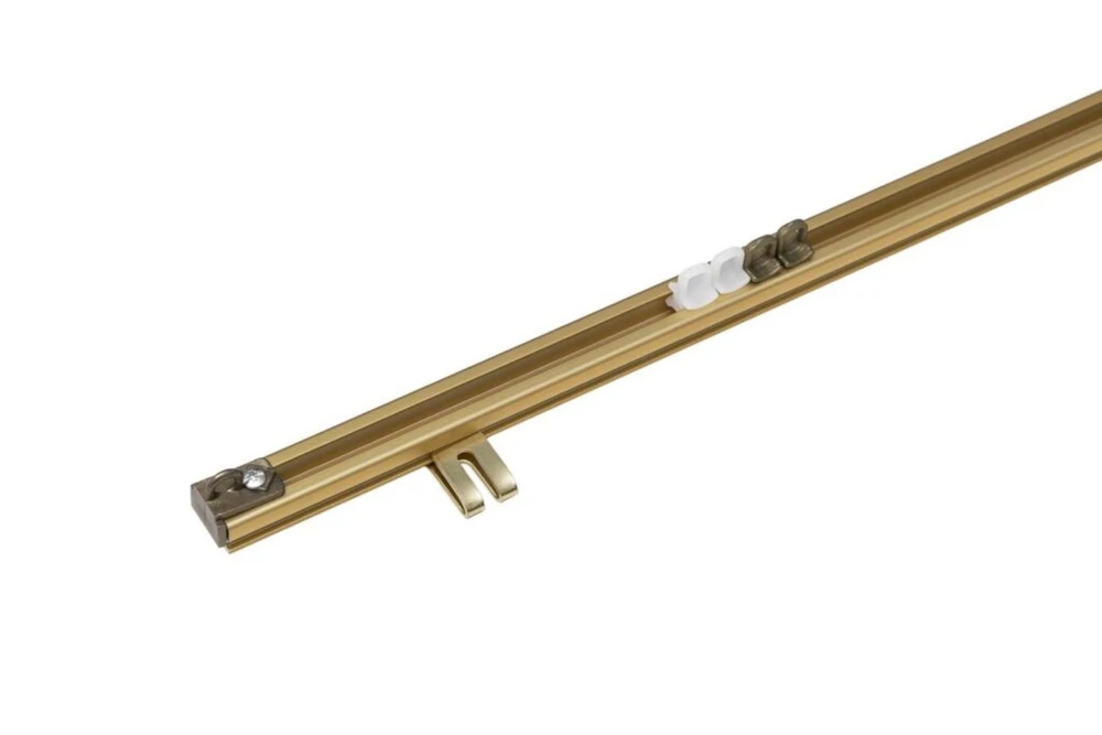 Curtain track – U-profile – Gold matte – 1