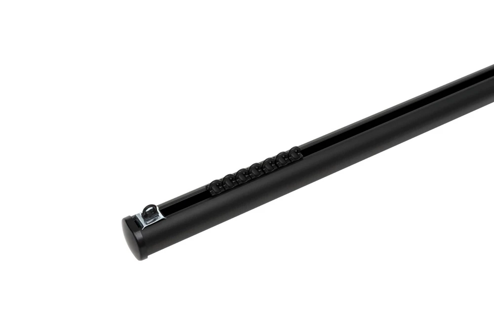 Curtain track – 28mm round – Black