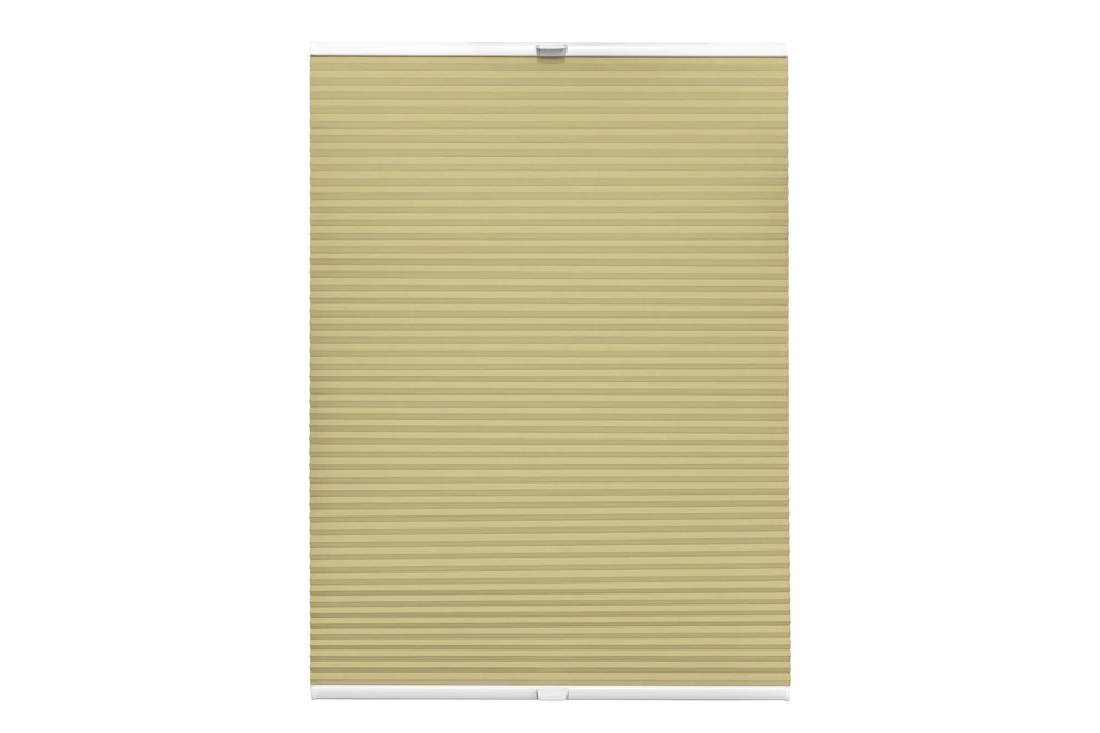 Pleated blind – Blackout, honeycomb – MUSTARD (blackout, honeycomb) – 1
