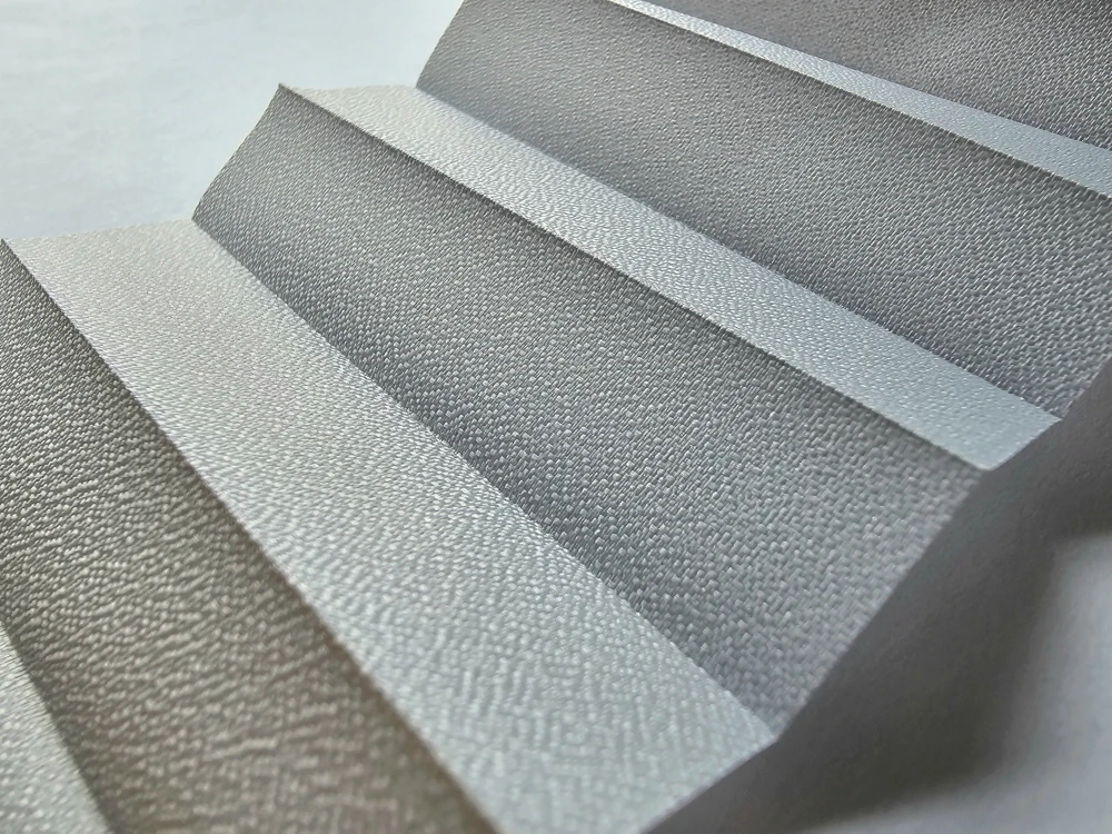 Pleated blind – Semi-blackout, single layer – FROST (semi-blackout, single-layer, solar protective coating) – 2