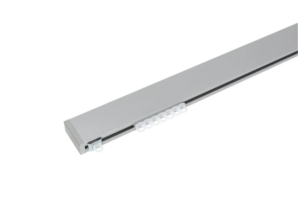 Curtain track – 600 – Silver matte