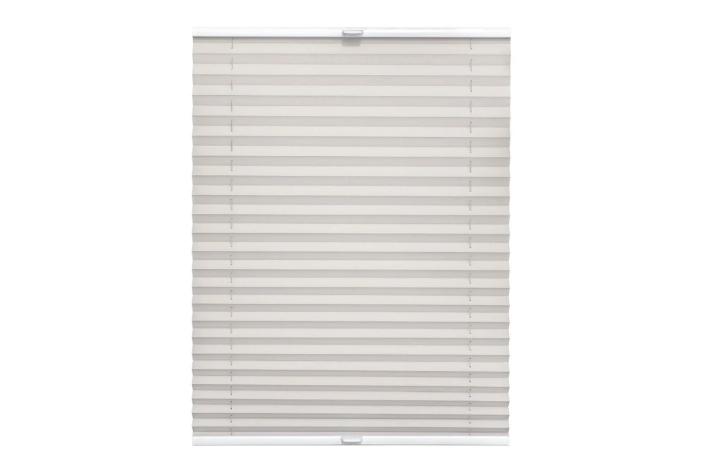 Pleated blind – Daļēji aptumšojošs audums, vienkāršs audums – PORCELAIN (semi-blackout, single-layer) – 1
