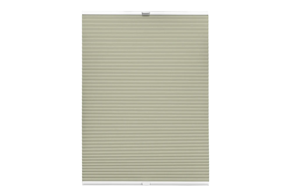 Pleated blind – Semi-blackout, honeycomb – LIGHT OLIVE (semi-blackout, honeycomb) – 1