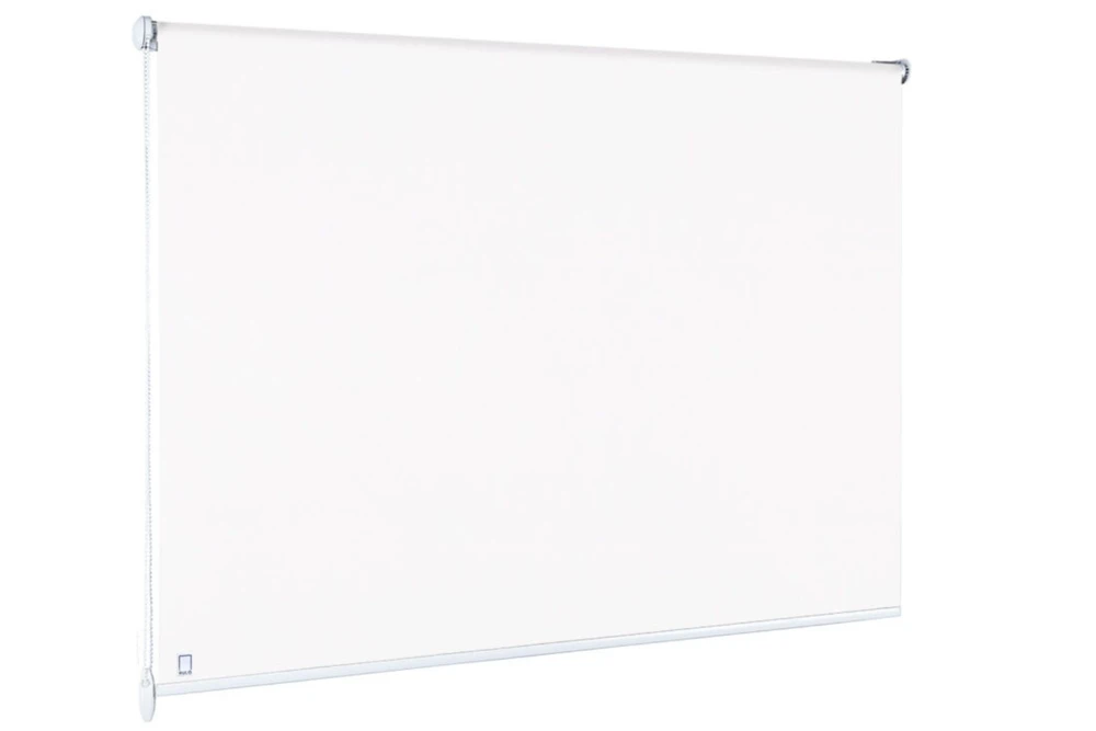Tekstila rullo žalūzija – Aptumšojošs audums (vienkrāsains) – WHITE (aptumšojošs audums) – 2