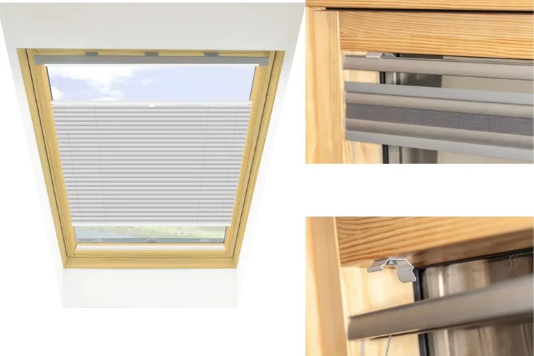 Plisētās žalūzijas uzstādīšanas instrukcija jumta logam